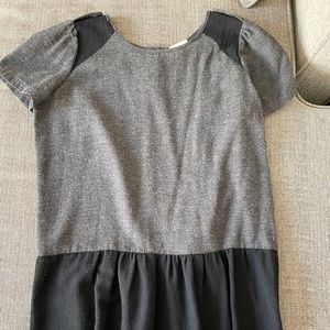Sezane dress - back and grey